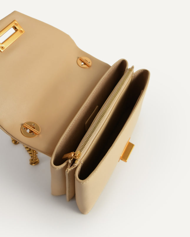 Mini Leather Top Handle Bag
