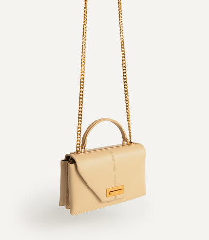 Mini Leather Top Handle Bag