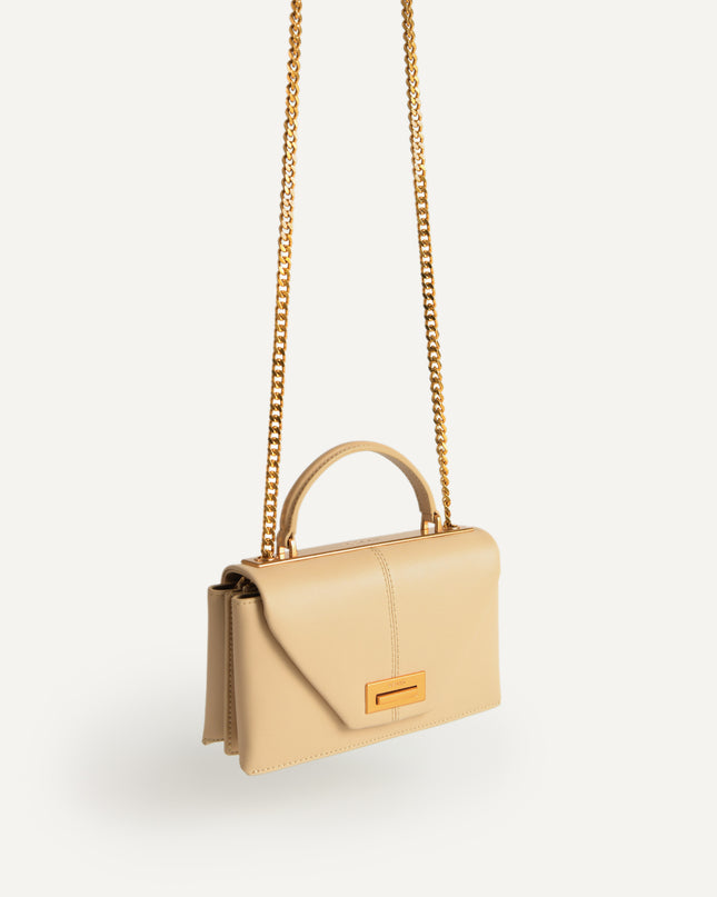 Mini Leather Top Handle Bag