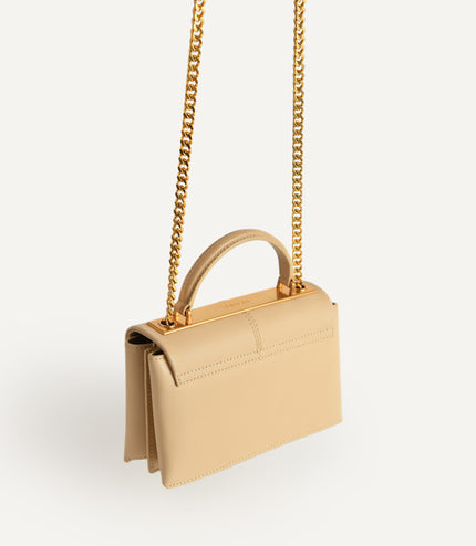 Mini Leather Top Handle Bag
