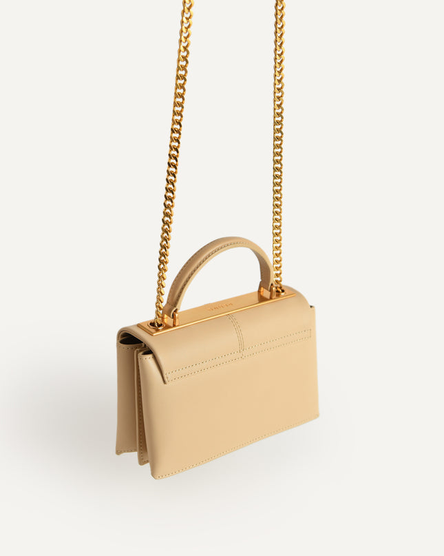 Mini Leather Top Handle Bag