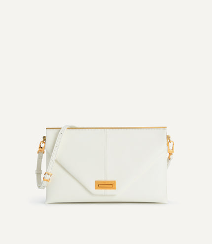 Envelope Leather Shoulder Bag