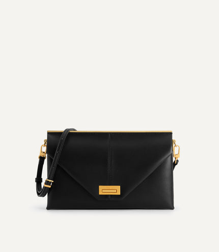 Envelope Leather Shoulder Bag