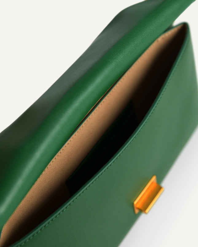 Envelope Leather Shoulder Bag