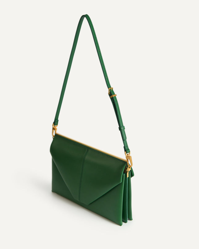Envelope Leather Shoulder Bag