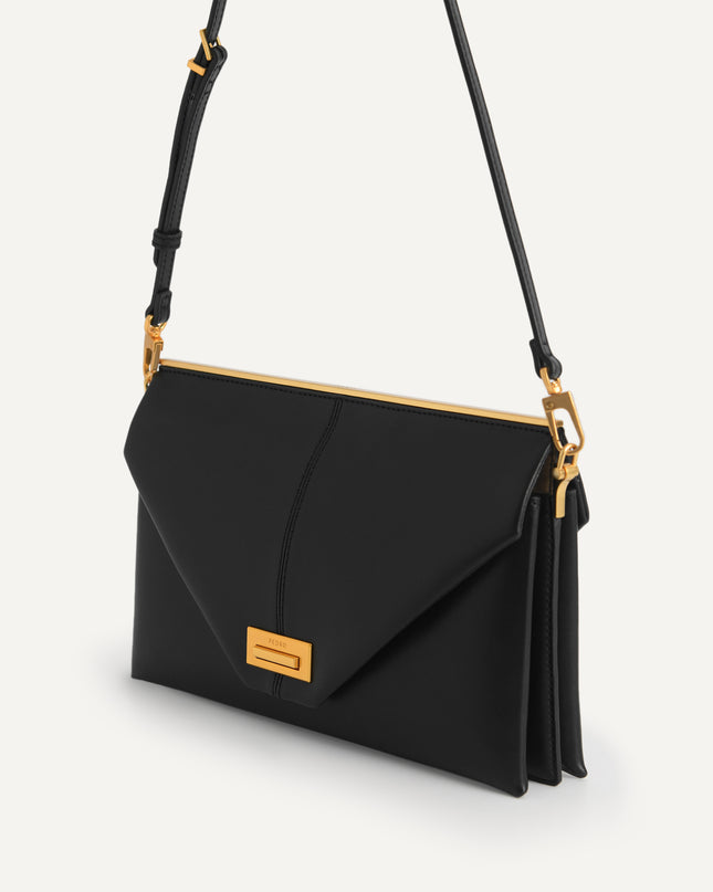 Envelope Leather Shoulder Bag