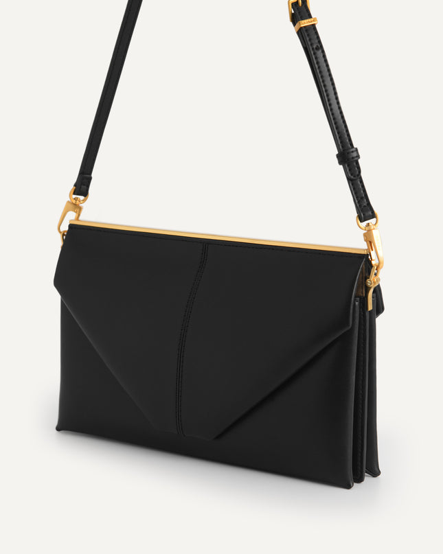 Envelope Leather Shoulder Bag