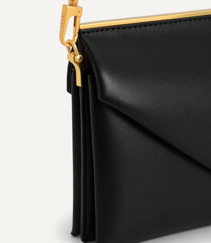 Envelope Leather Shoulder Bag