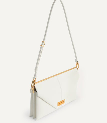 Envelope Leather Shoulder Bag