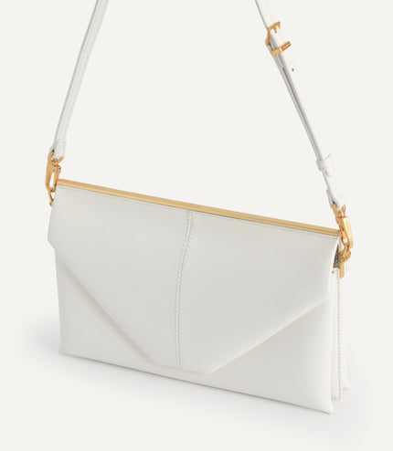 Envelope Leather Shoulder Bag