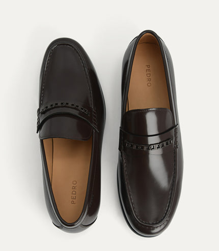 Icon Leather Penny Loafers