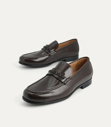 Icon Leather Penny Loafers