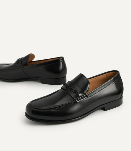 Icon Leather Penny Loafers