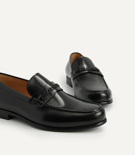 Icon Leather Penny Loafers