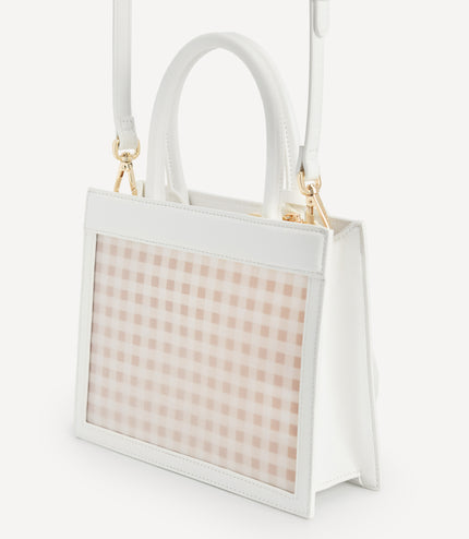 Canvas Top Handle Bag