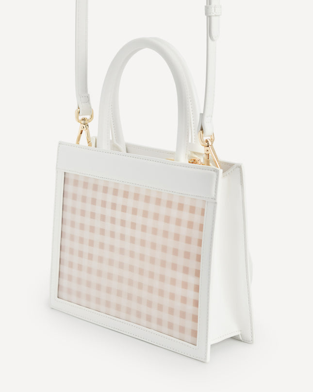 Canvas Top Handle Bag