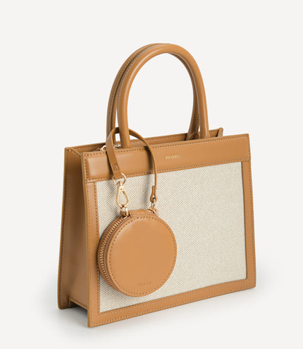 Canvas Top Handle Bag