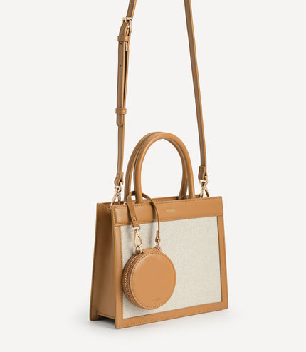 Canvas Top Handle Bag
