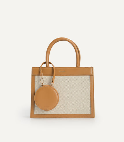 Canvas Top Handle Bag