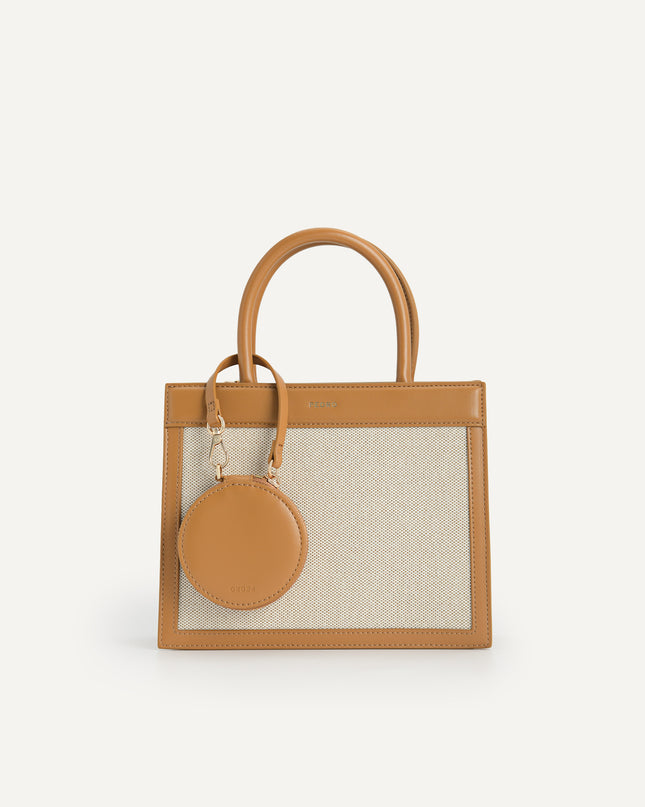 Canvas Top Handle Bag