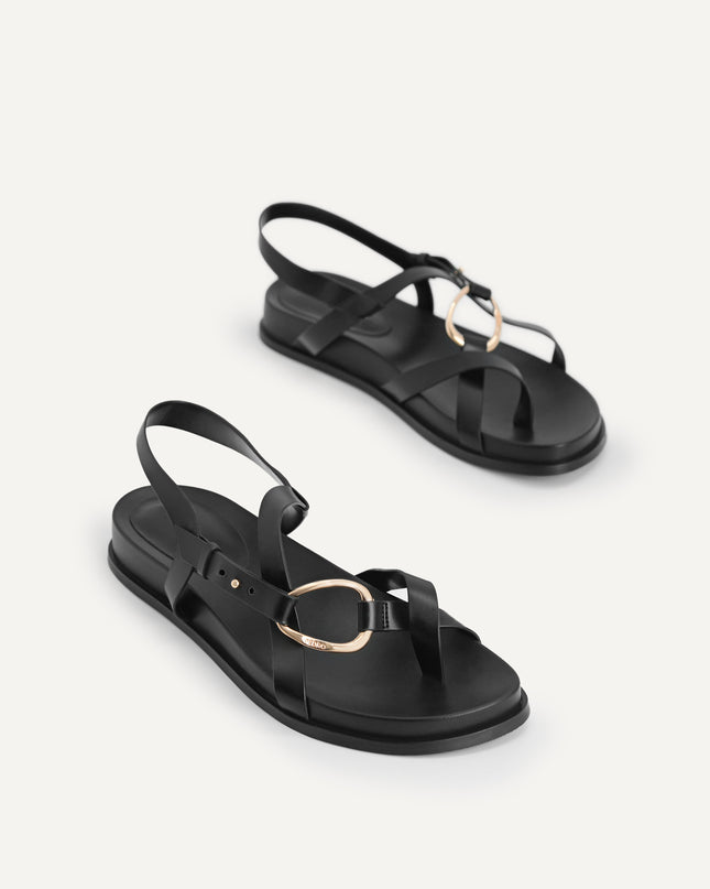 Strappy Toe Loop Sandals