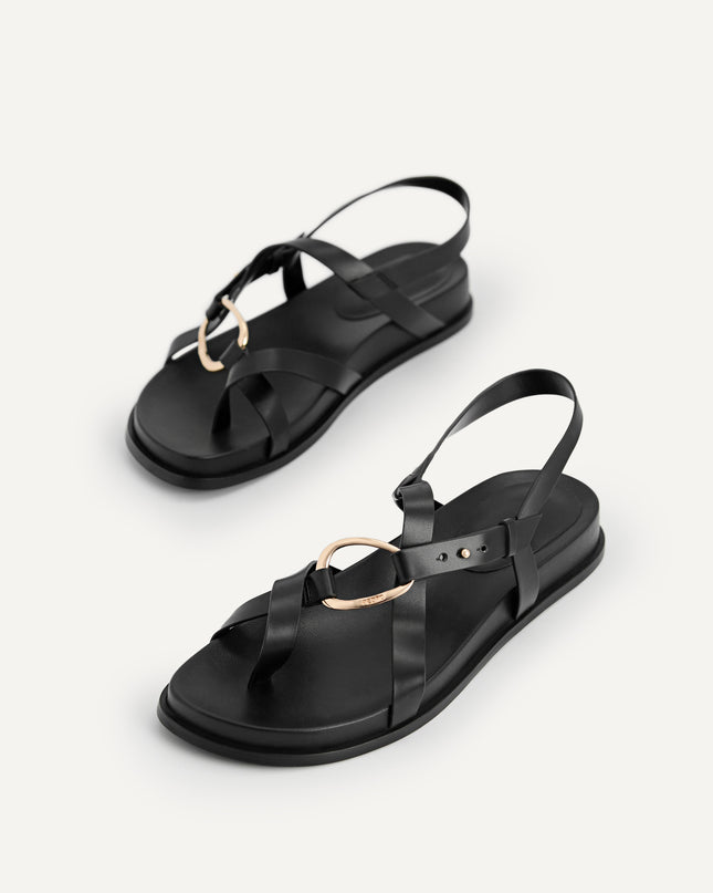 Strappy Toe Loop Sandals