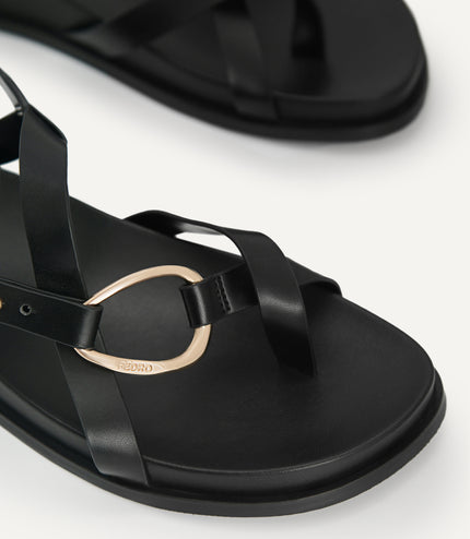 Strappy Toe Loop Sandals