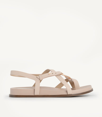 Strappy Toe Loop Sandals