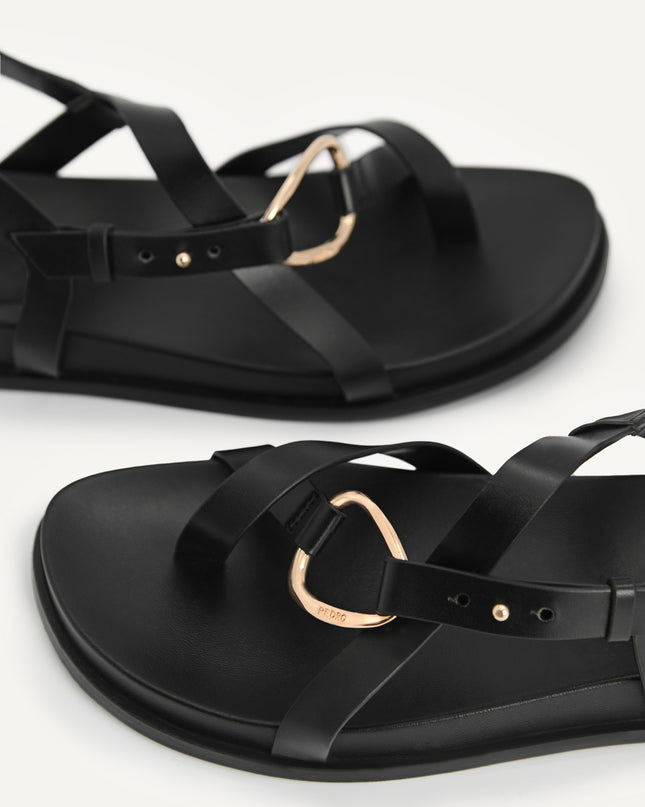 Strappy Toe Loop Sandals