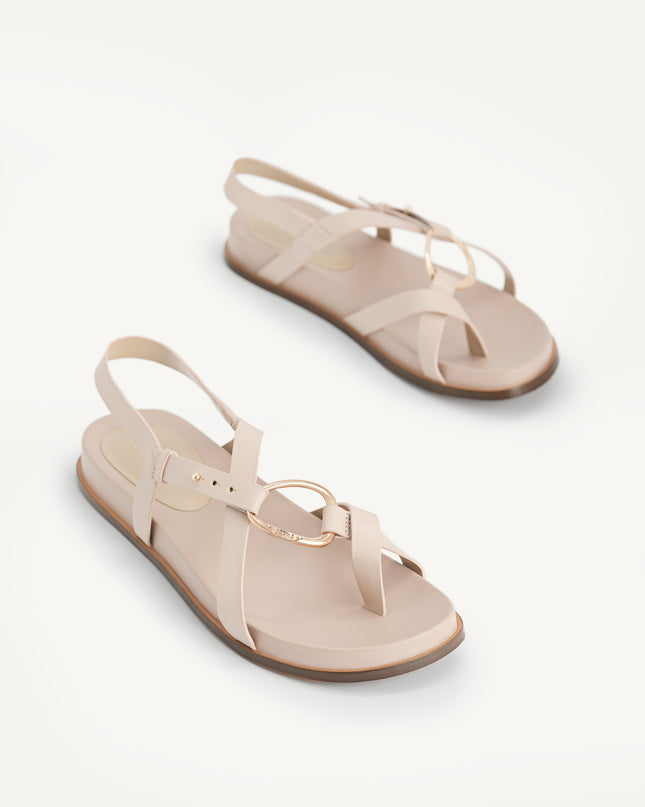 Strappy Toe Loop Sandals