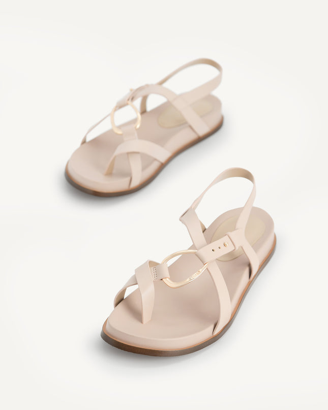Strappy Toe Loop Sandals
