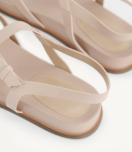 Strappy Toe Loop Sandals