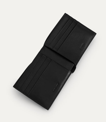 Icon Leather Bi-Fold Wallet with Insert
