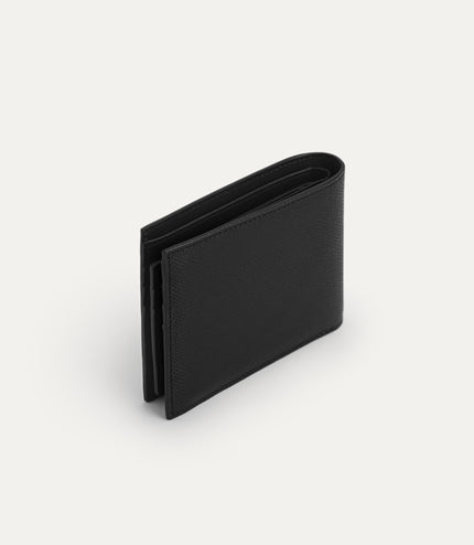 Icon Leather Bi-Fold Wallet with Insert