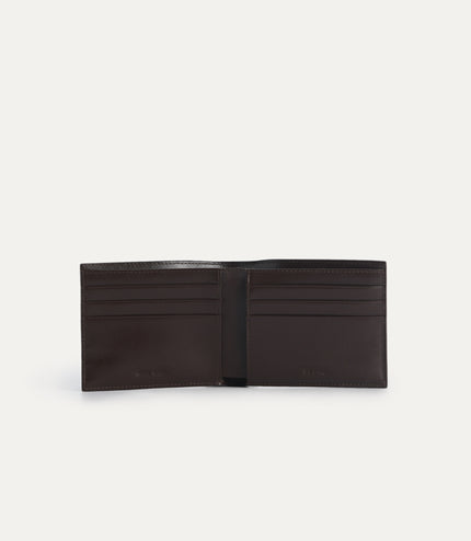 Icon Leather Bi-Fold Wallet with Insert
