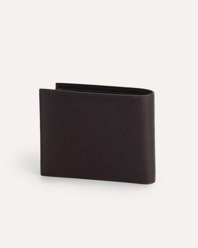 Icon Leather Bi-Fold Wallet with Insert