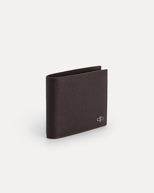 Icon Leather Bi-Fold Wallet with Insert