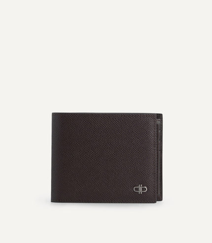 Icon Leather Bi-Fold Wallet with Insert