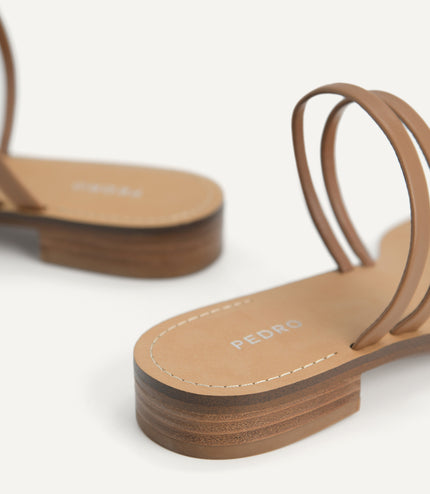 Strappy Toe Loop Sandals