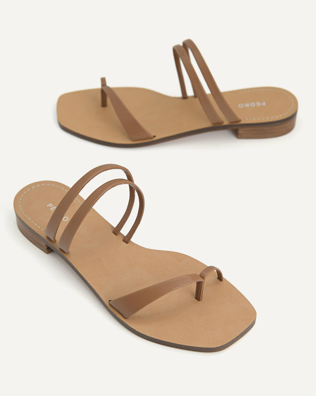 Strappy Toe Loop Sandals