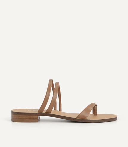 Strappy Toe Loop Sandals