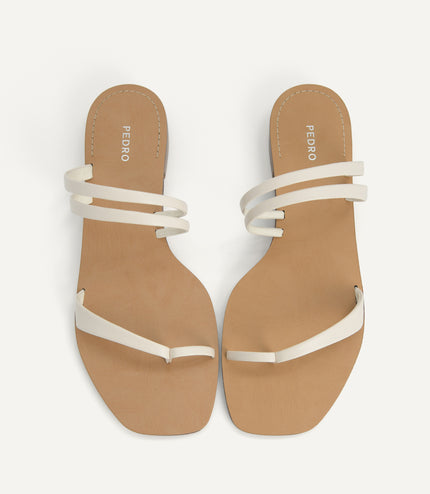 Strappy Toe Loop Sandals