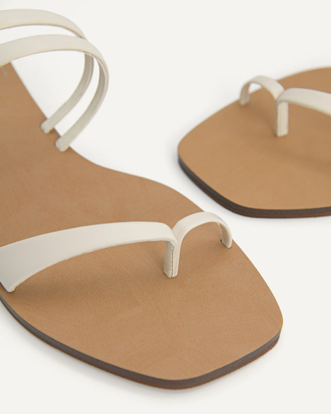 Strappy Toe Loop Sandals