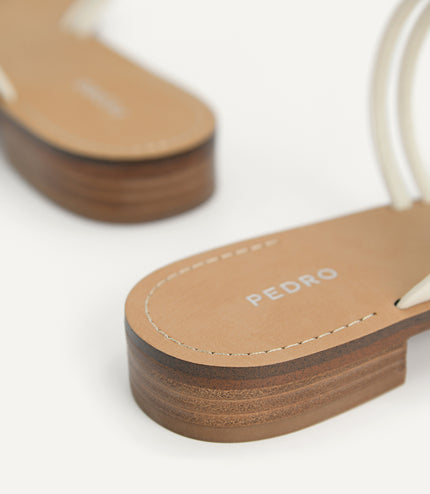 Strappy Toe Loop Sandals