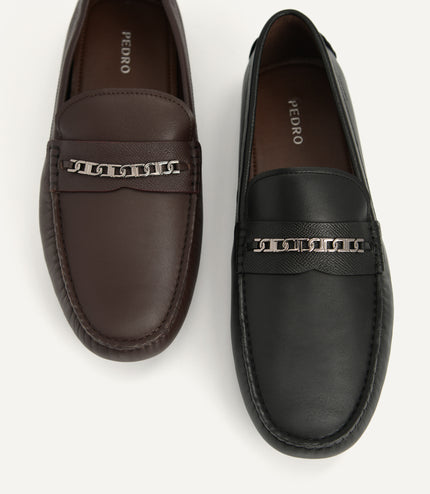 Icon leather Moccasins