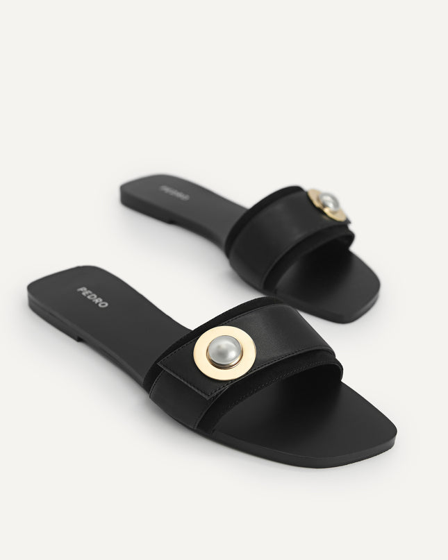 Metal-Embellished Sandals