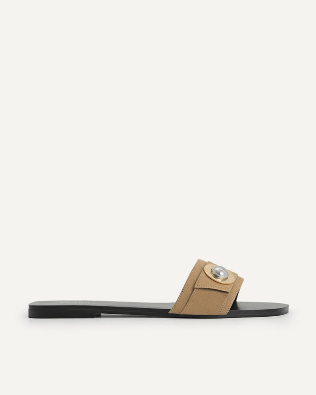 Metal-Embellished Sandals
