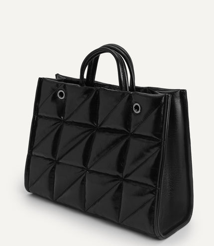 Boxy Crinkled Tote