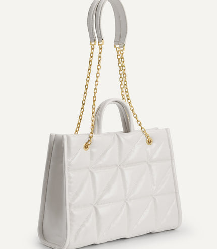 Boxy Crinkled Tote