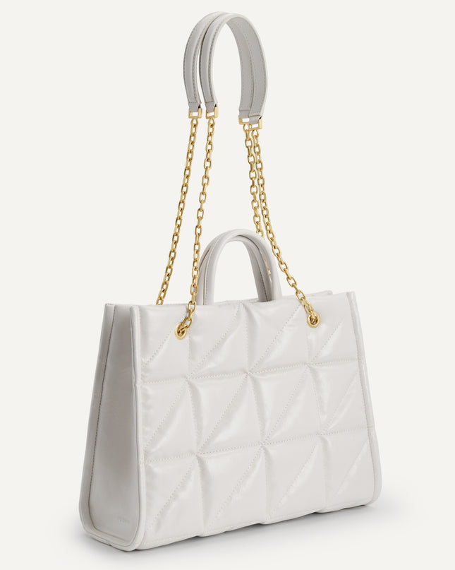Boxy Crinkled Tote